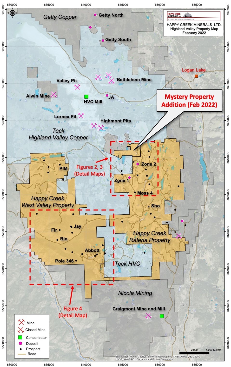 Happy Creek Minerals Ltd. | Happy Creek Defines Large Copper-Mo…